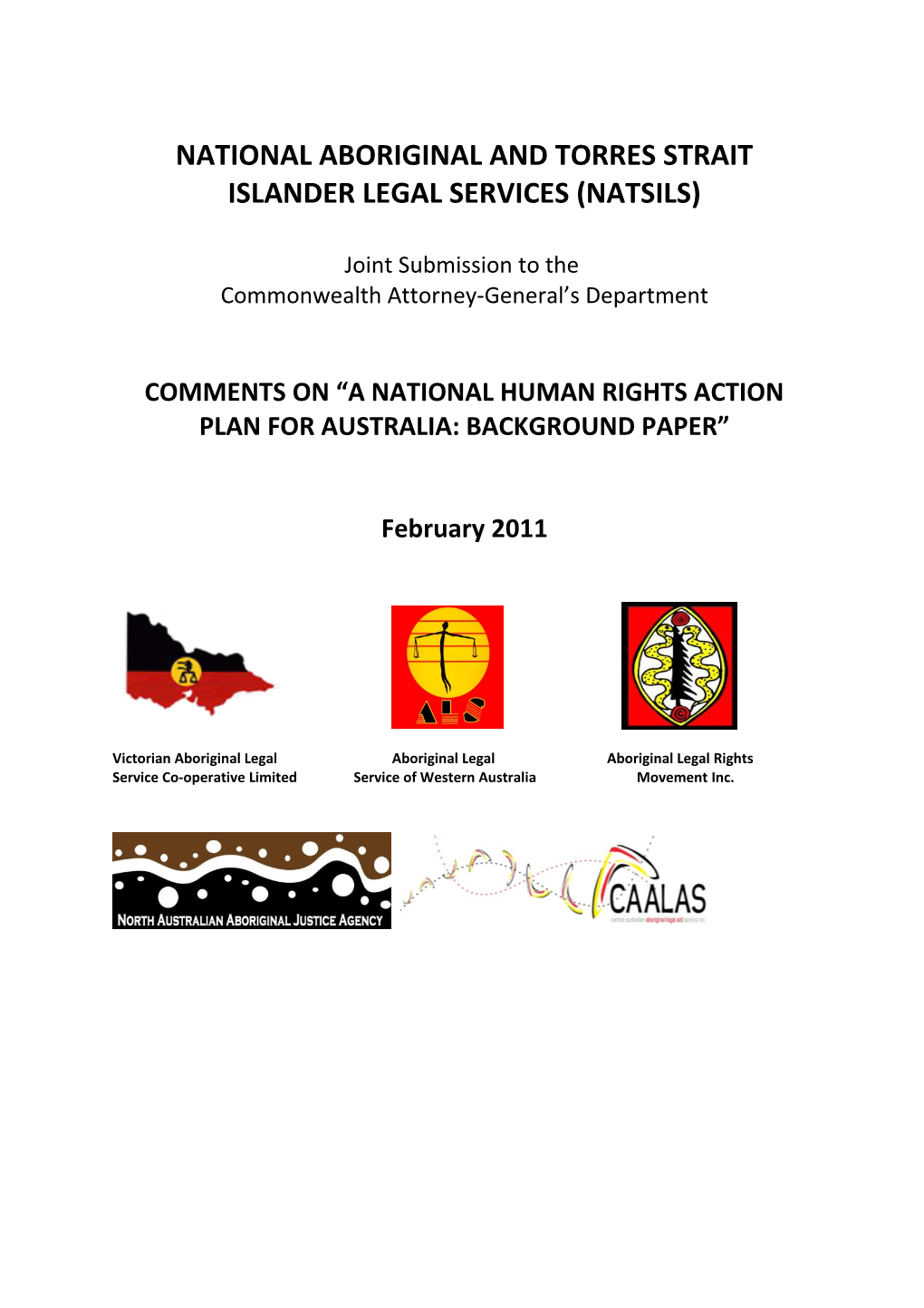 National Aboriginal and Torres Strait Islander Legal Services (Natsils)