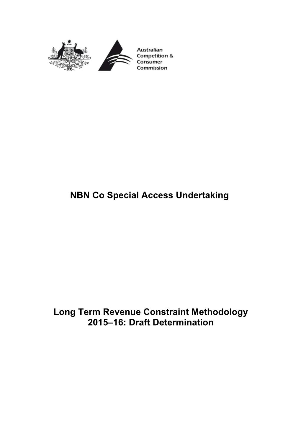 NBN Co Special Access Undertaking