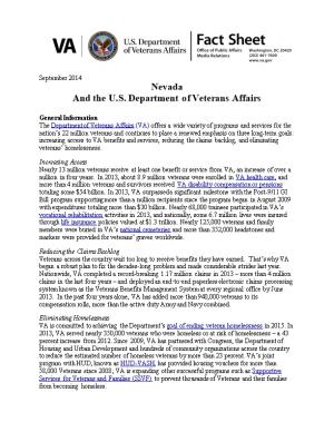 Nevadaand the U.S. Department of Veterans Affairs
