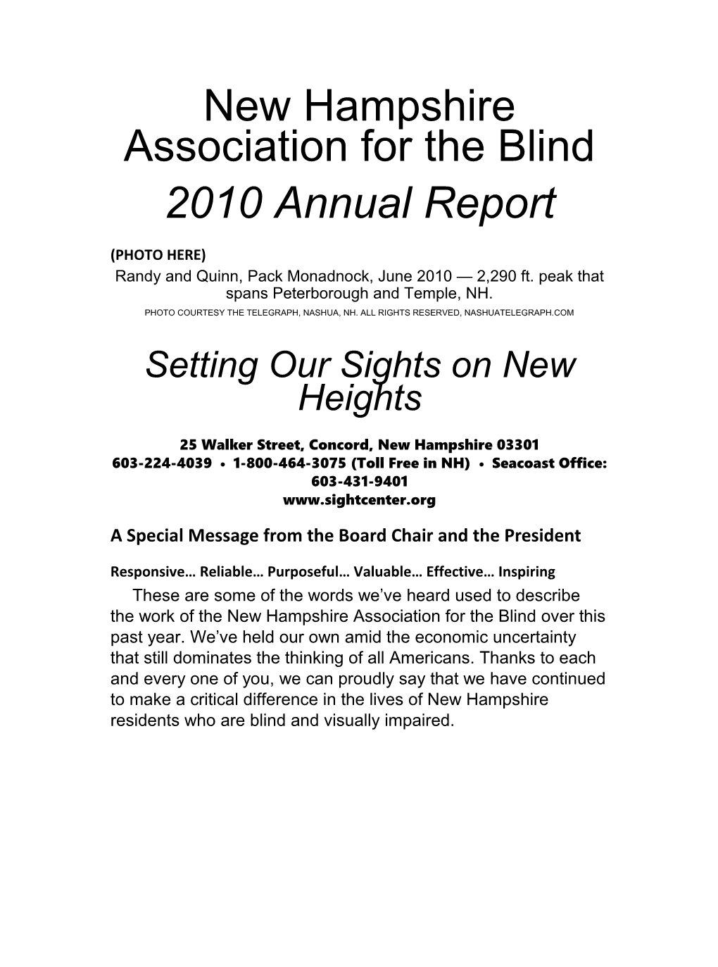 New Hampshire Association for the Blind