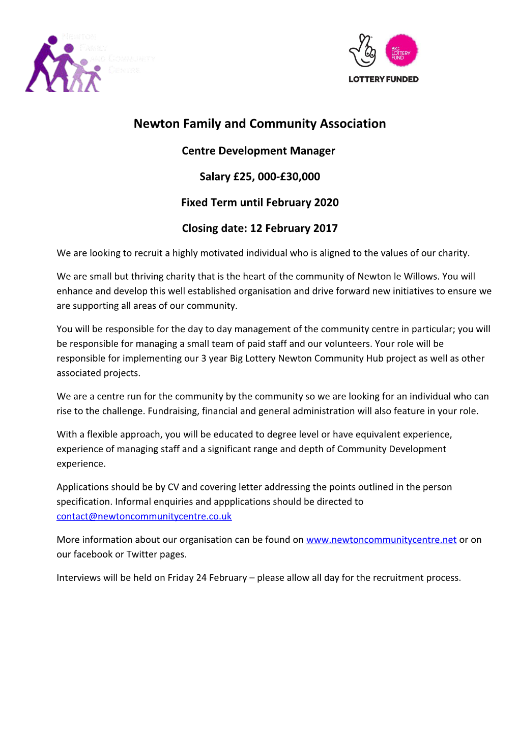 Newton Family and Community Association