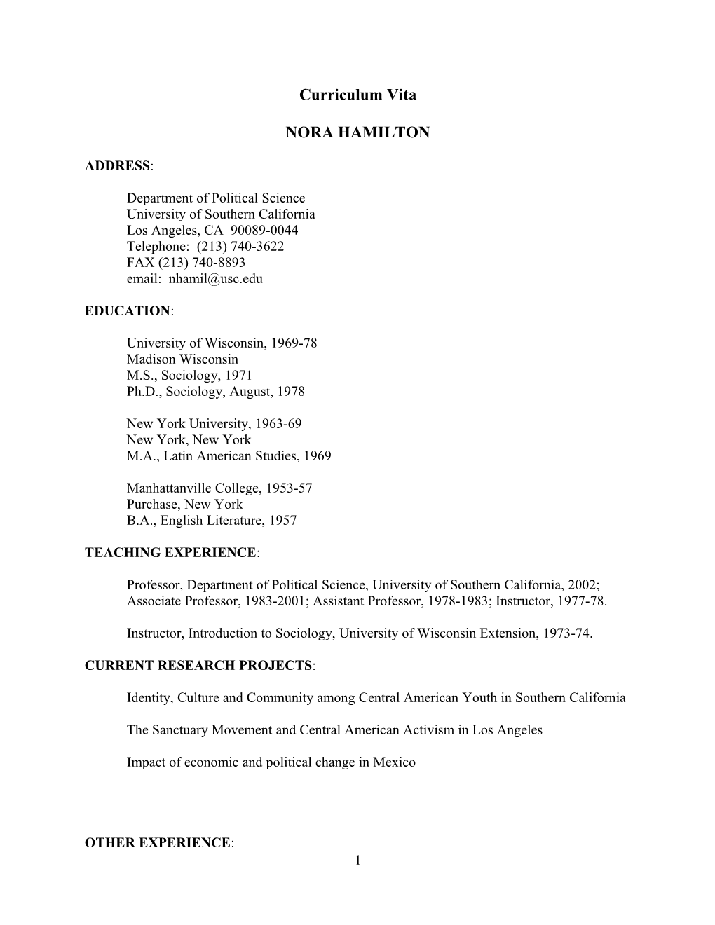 Nora Hamilton Docest docest