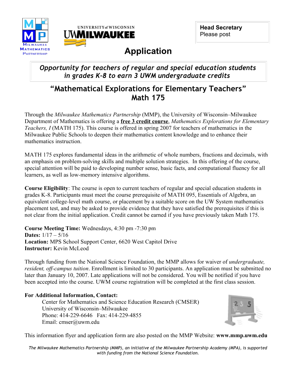 Opportunity for Teachers of Regular and Special Education Students