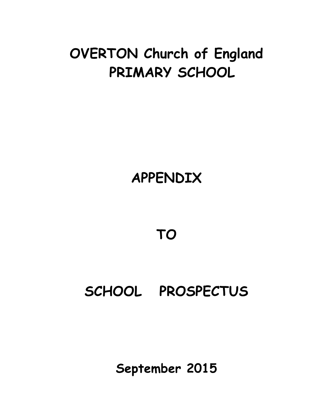 Overton Primary School