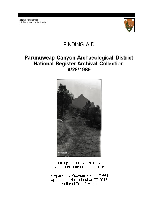 Parunuweap Canyon Archaeological District