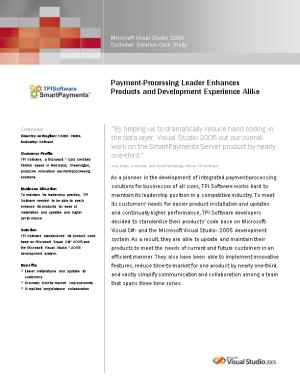 Payment-Processing Leader Enhances Products and Development Experience Alike