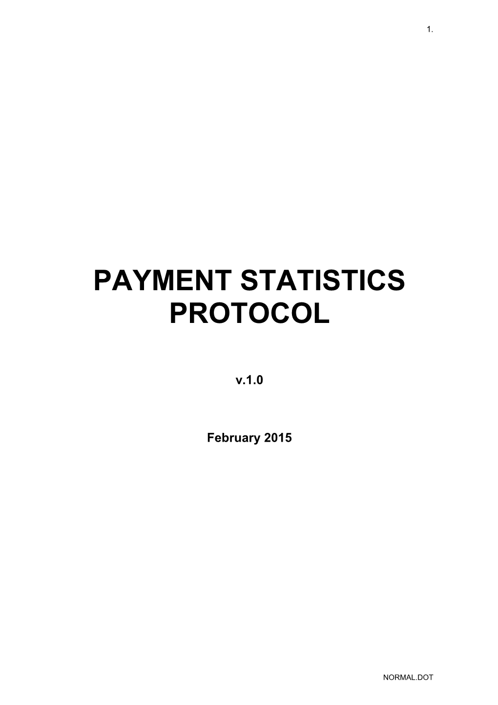 Payment Statistics
