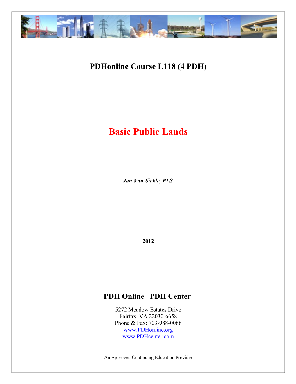 Pdhonline Course L118 (4 PDH)
