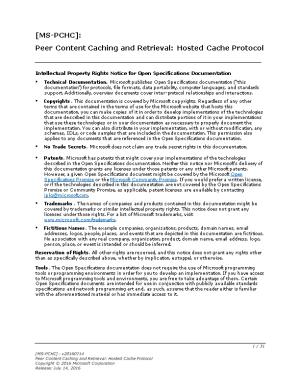 Peer Content Caching and Retrieval: Hosted Cache Protocol