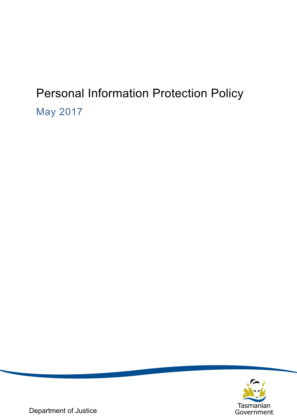 Personal Information Protection Policy