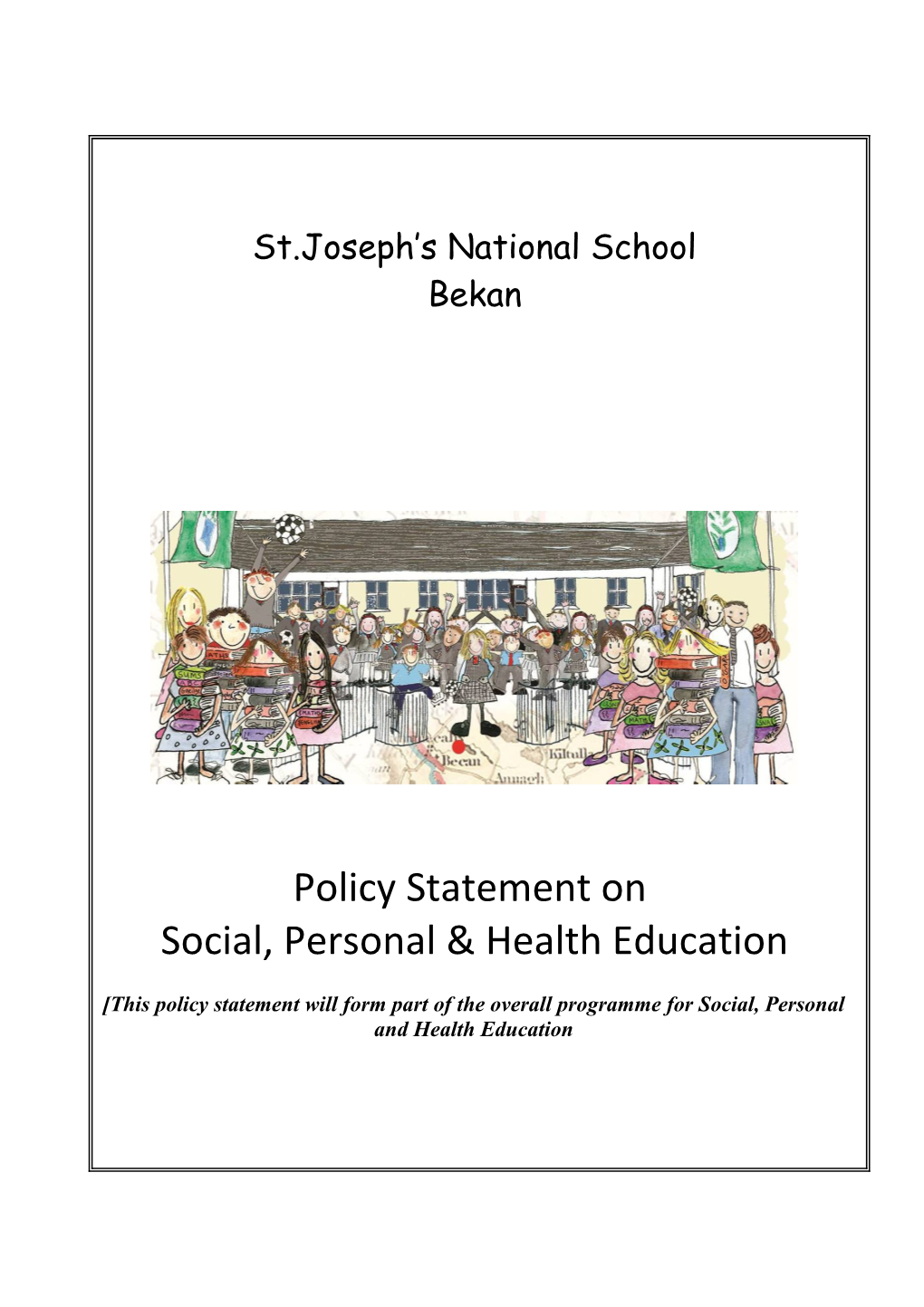 Policy for Relationships and Sexuality Education