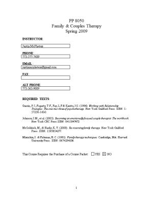 PP 8050 C1 Family & Couples Therapy
