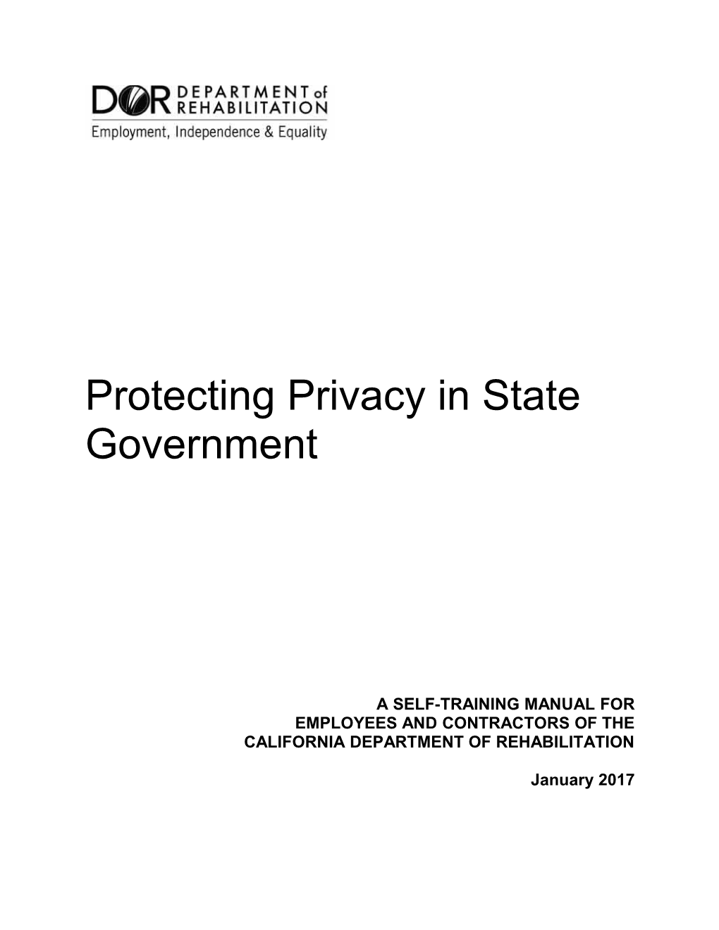 Privacy Training Manual Word (DOR)