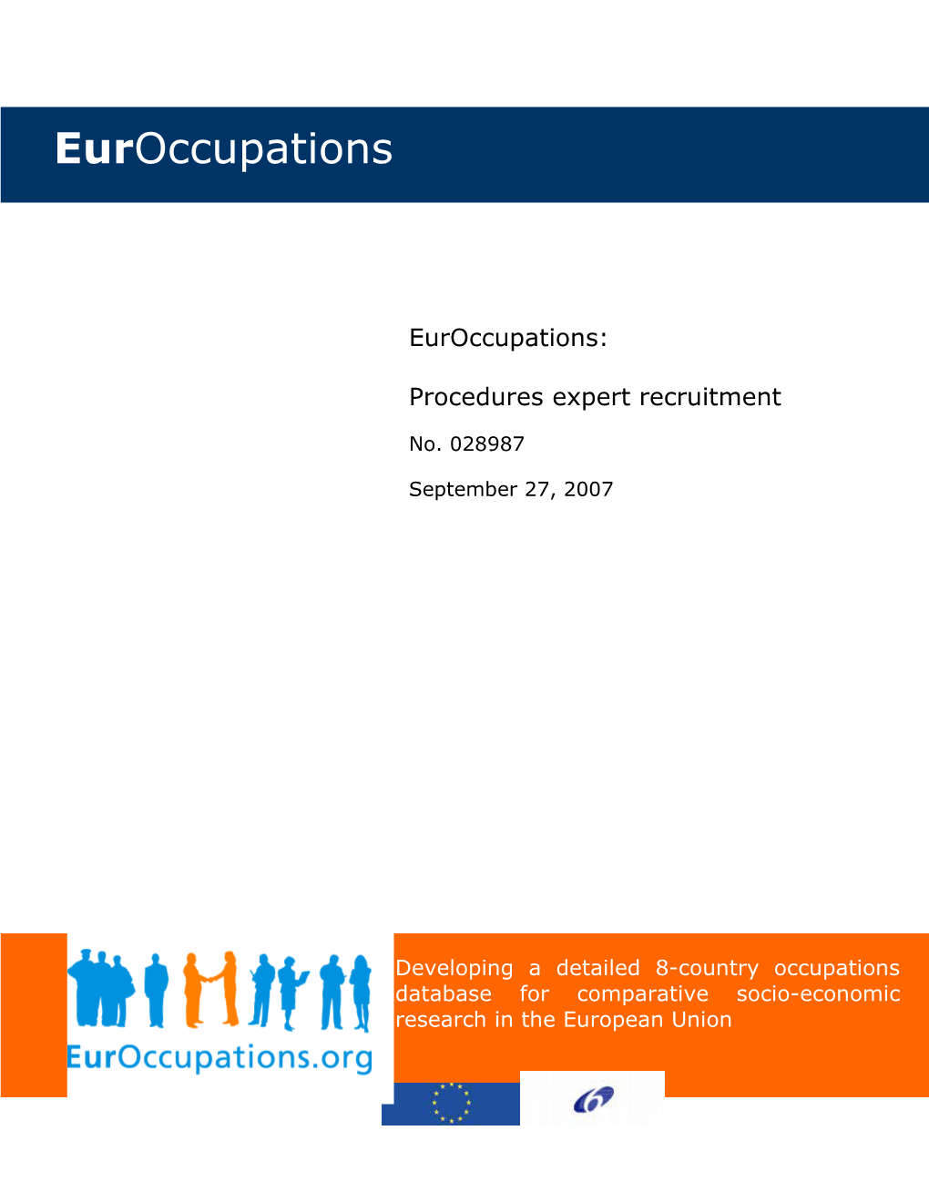 Procedures Euroccupations Expert Data Collection 1