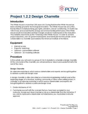 Project 1.2.2 Design Charrette