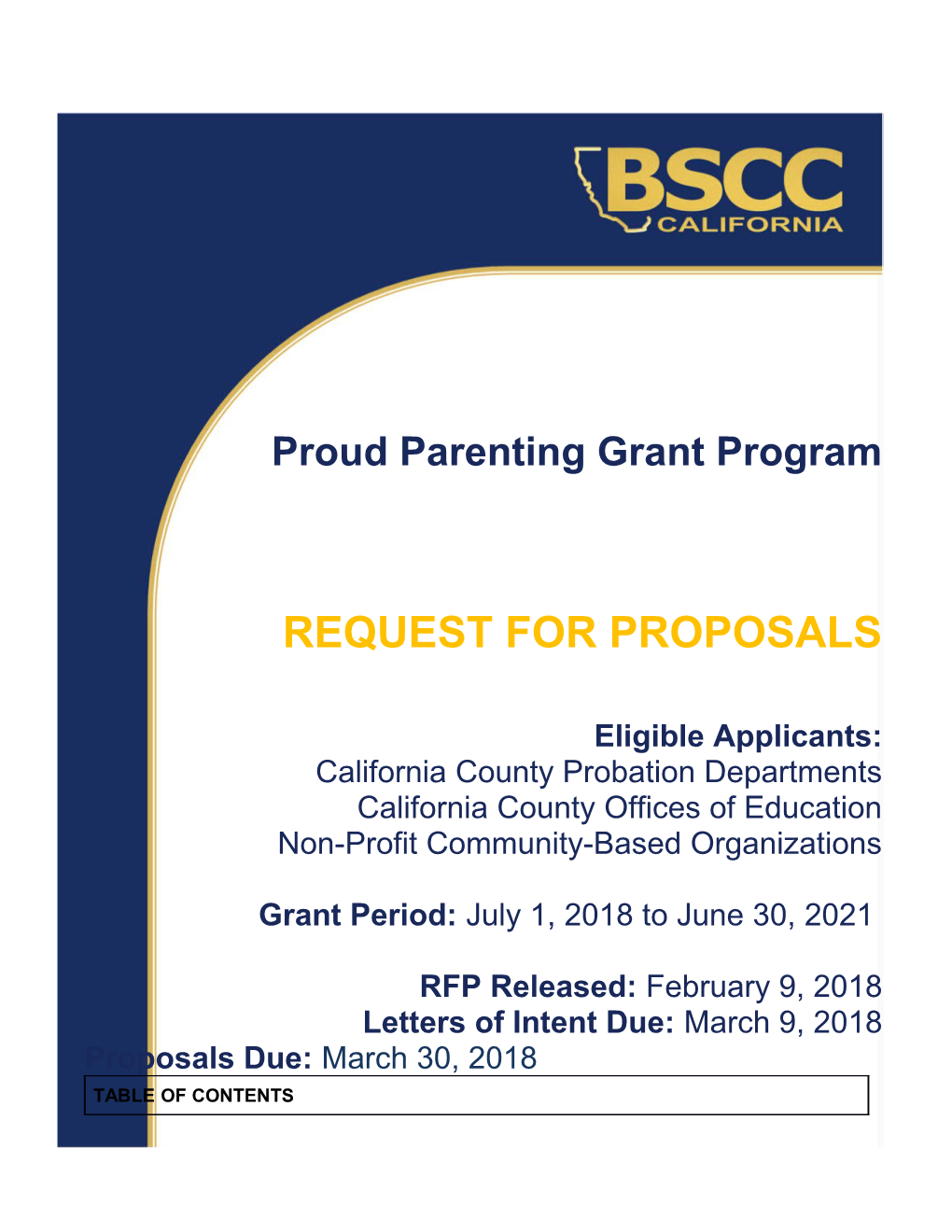Proudparenting Grant Program