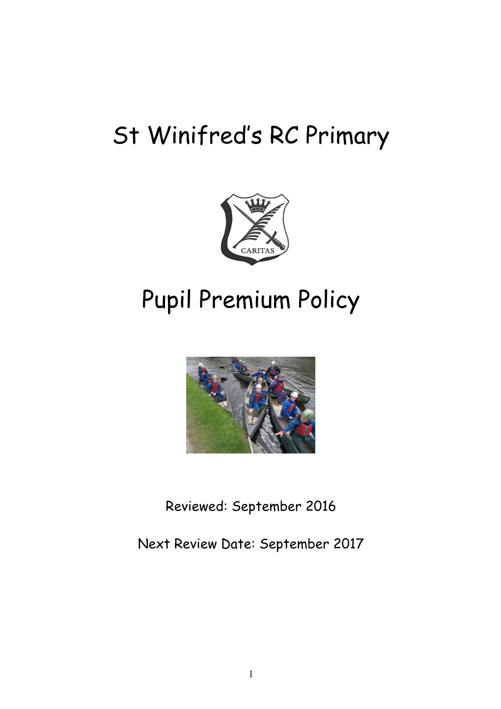 Pupil Premium Policy