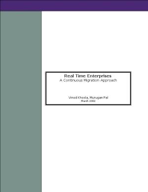 Real Time Enterprises - a Continuous Migration Approach