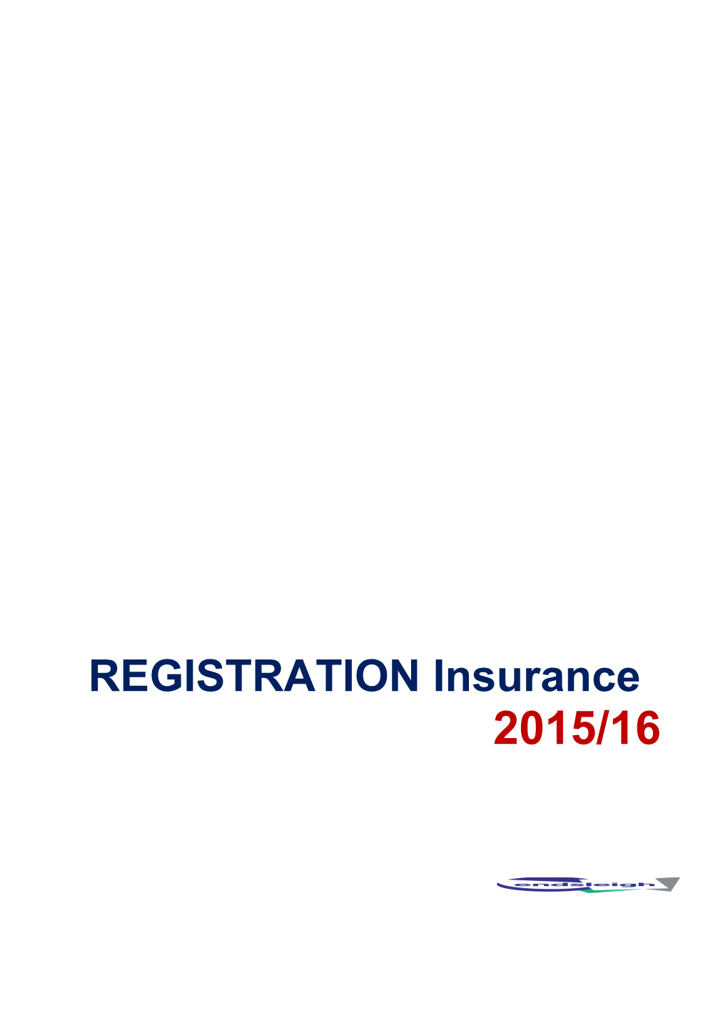 REGISTRATION Insurance