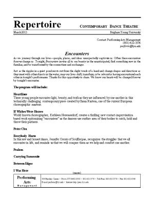 Repertoire Contemporary Dance Theatre
