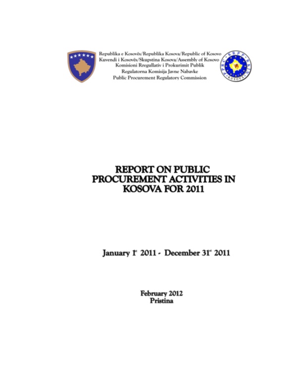 Report of Public Signed Contracts During 2011