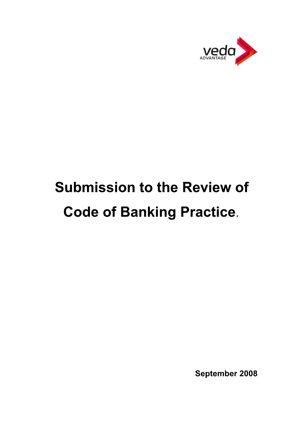 Review of Code of Banking Practice