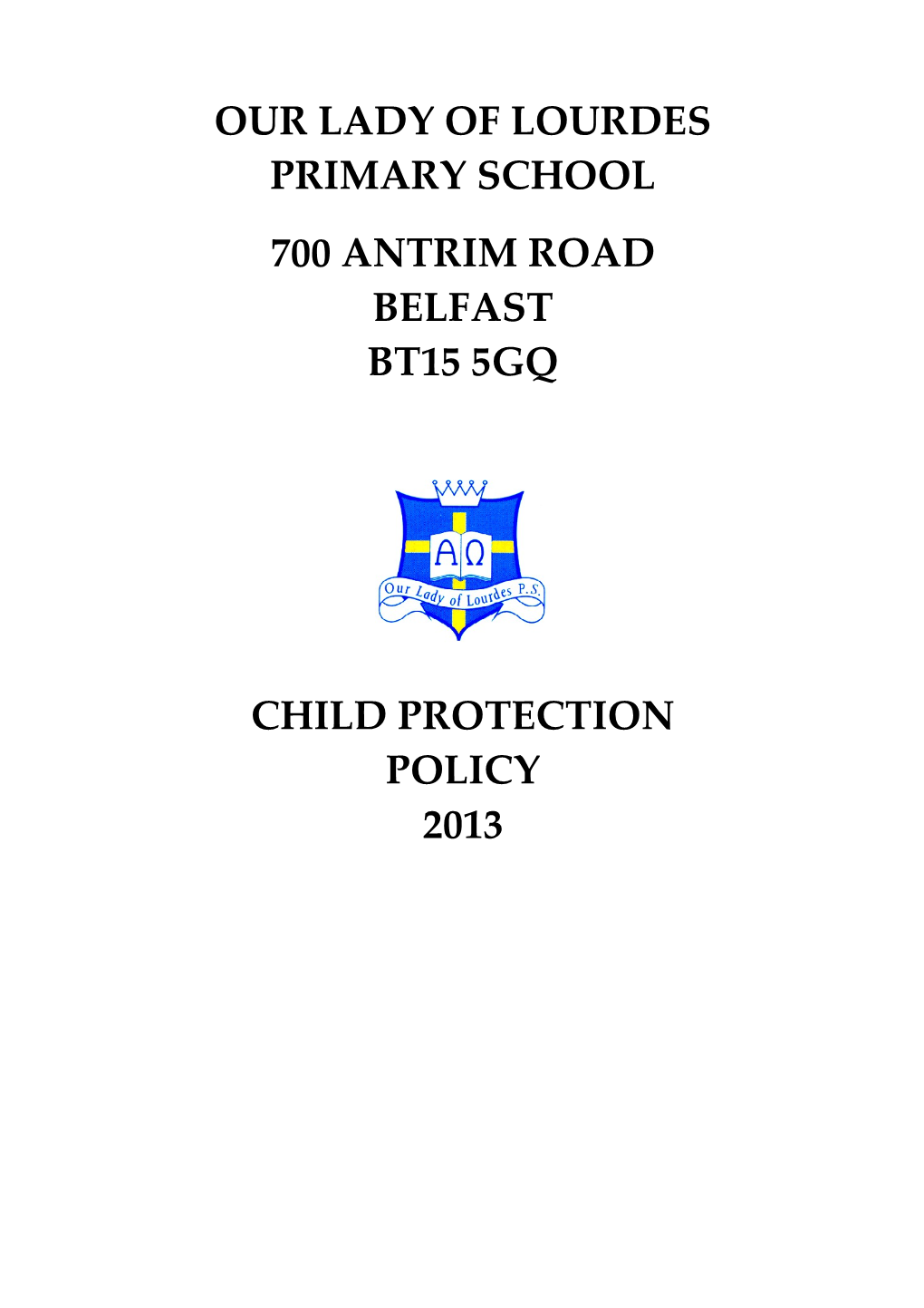 Revised Child Protection Policy