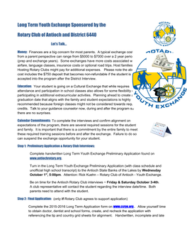Rotary Club of Antioch and District 6440