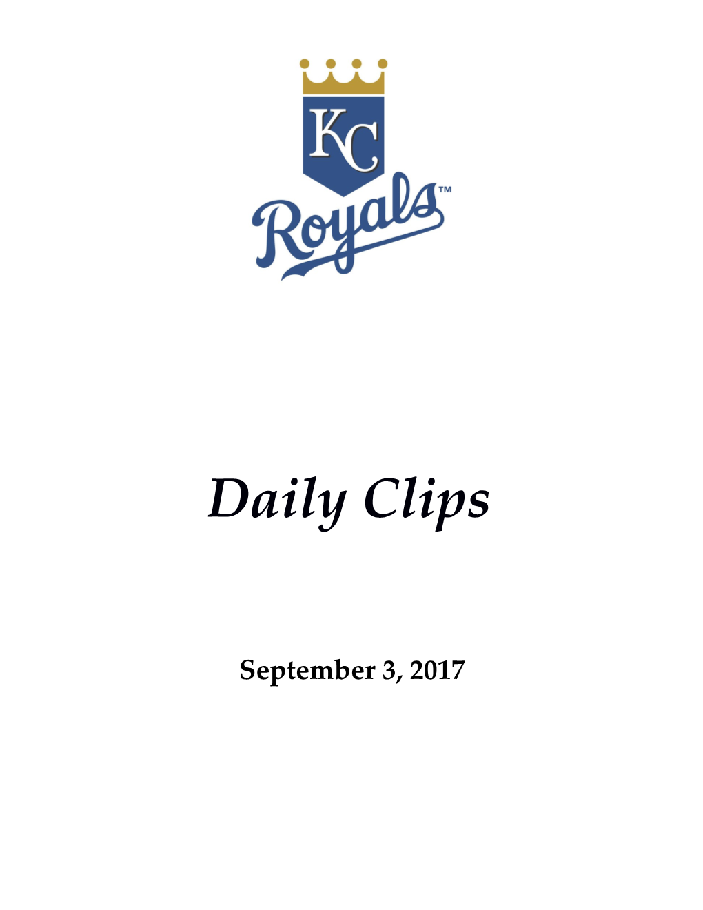 Royals Rocked Early, Slip in Wild Card Chase