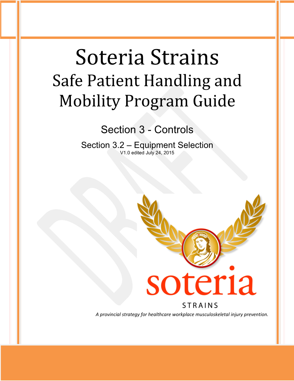 Safe Patient Handling and Mobility Program Guide