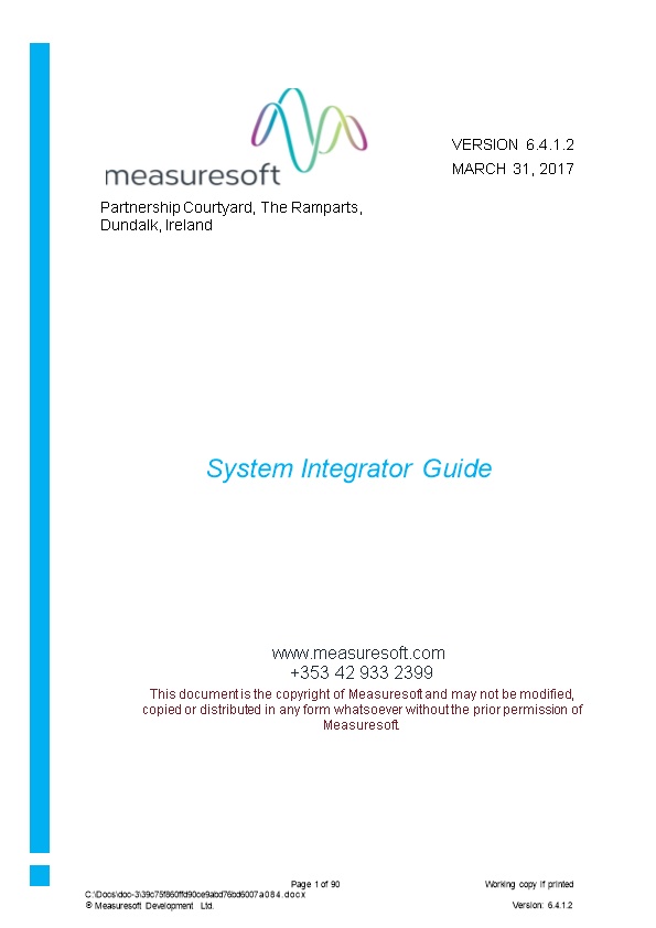 Scada Systems Integrator Guide