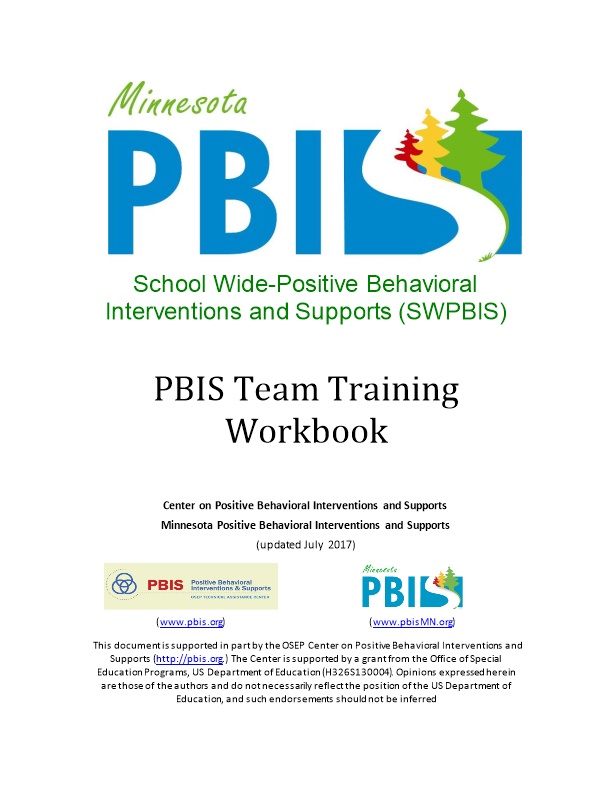 School Wide-Positive Behavioral Interventions and Supports (SWPBIS)