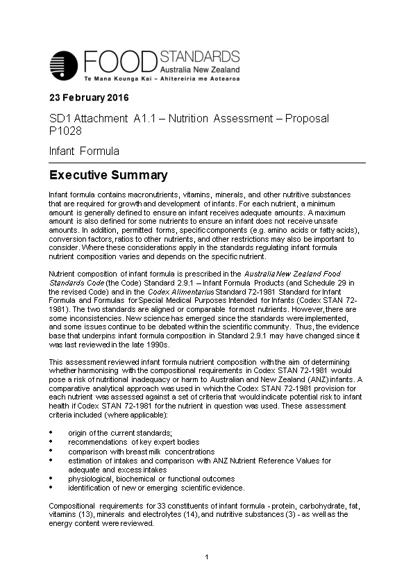 SD1 Attachment A1.1 Nutrition Assessment Proposal P1028