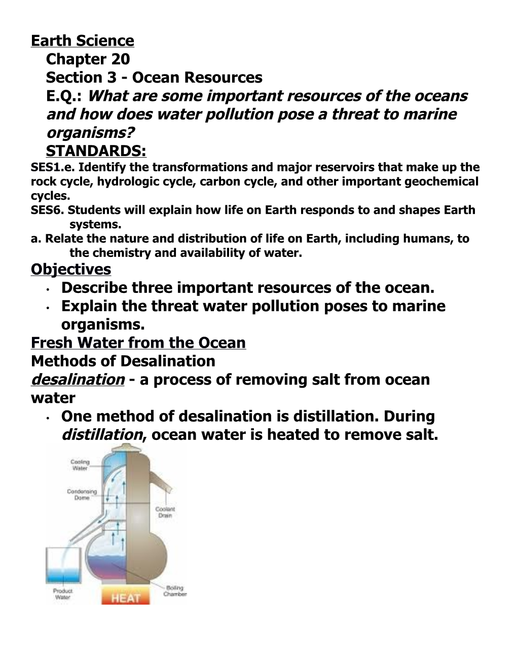 Section 3 - Ocean Resources