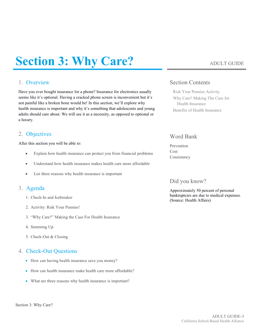 Section 3: Why Care?