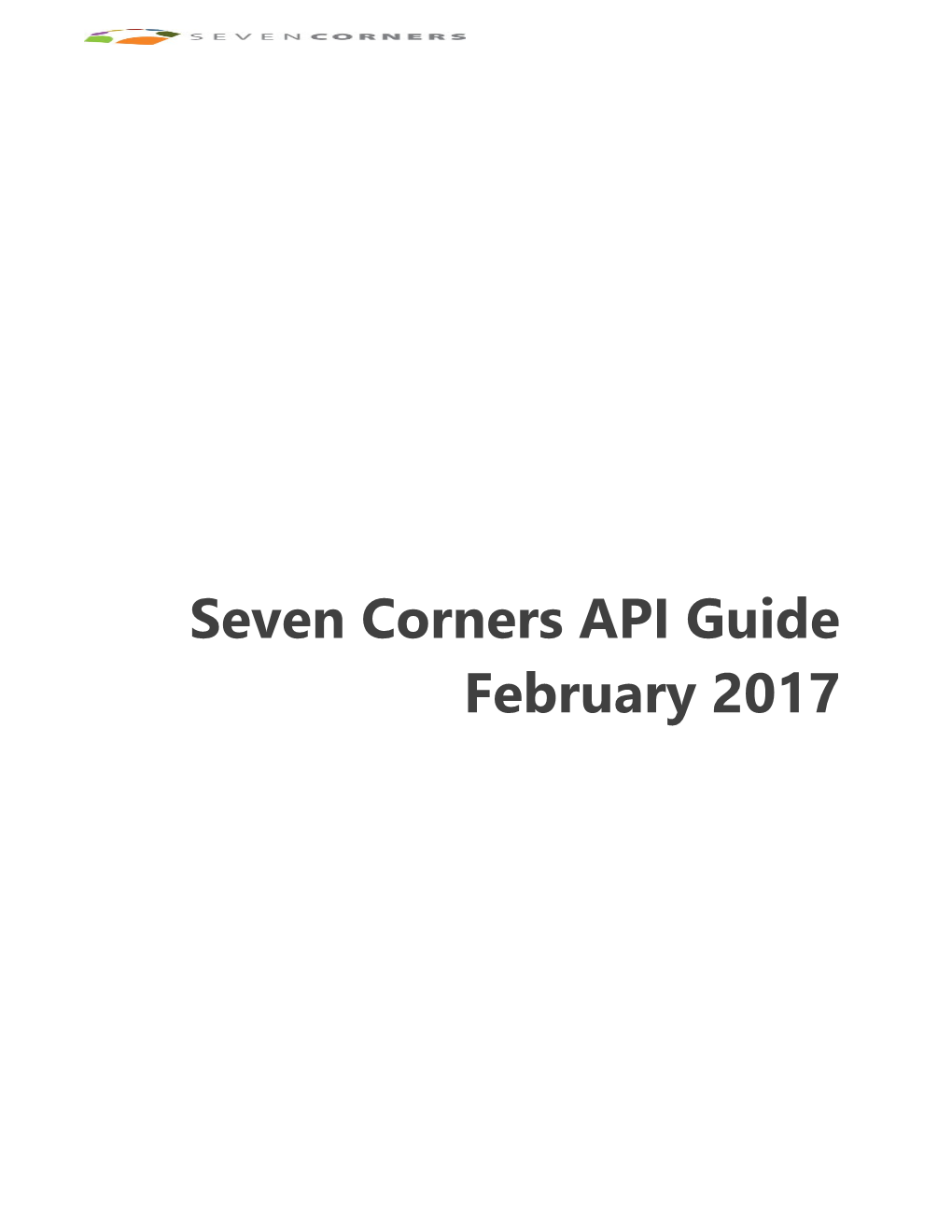Seven Corners API Guide