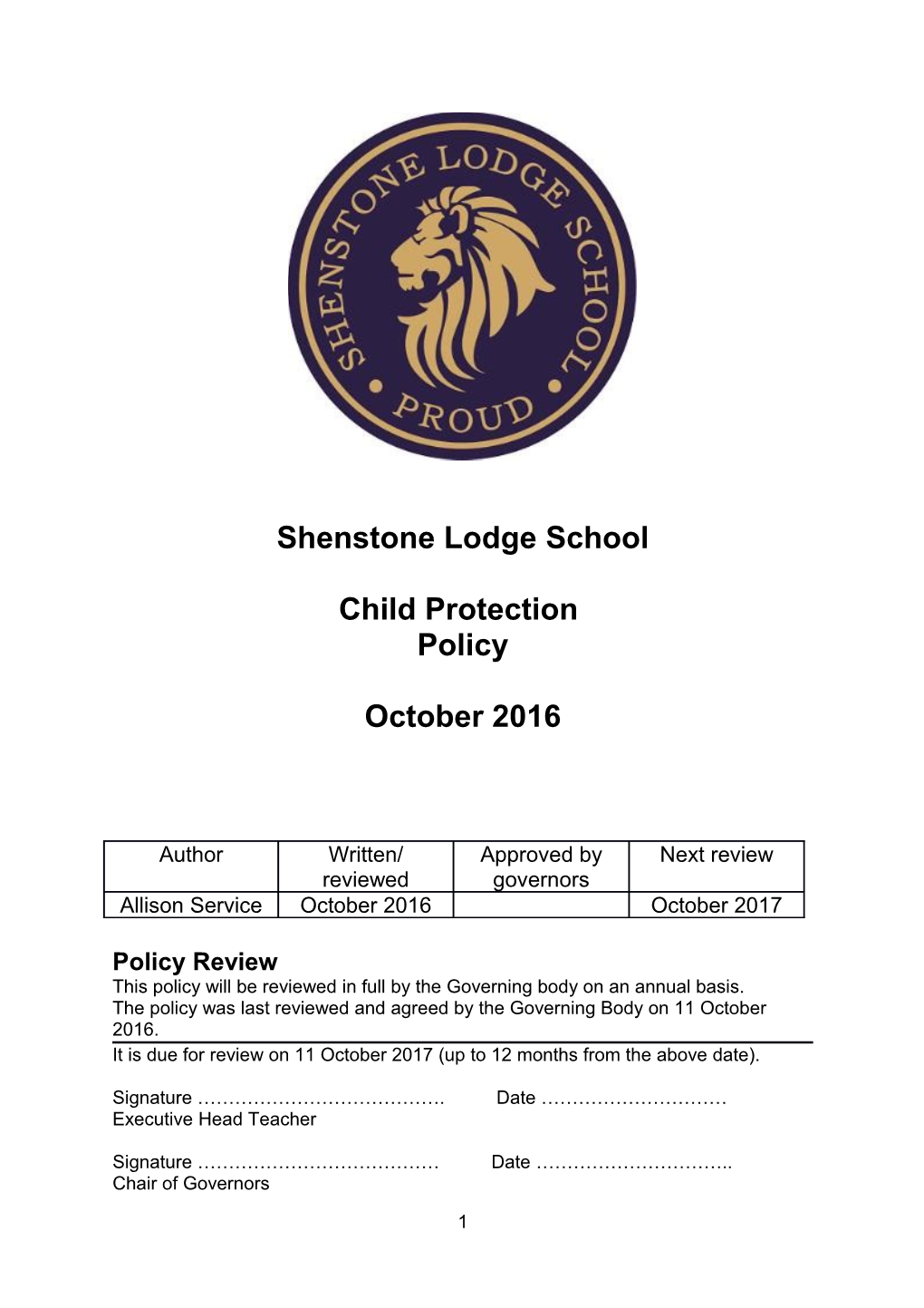 Shenstone Lodge School