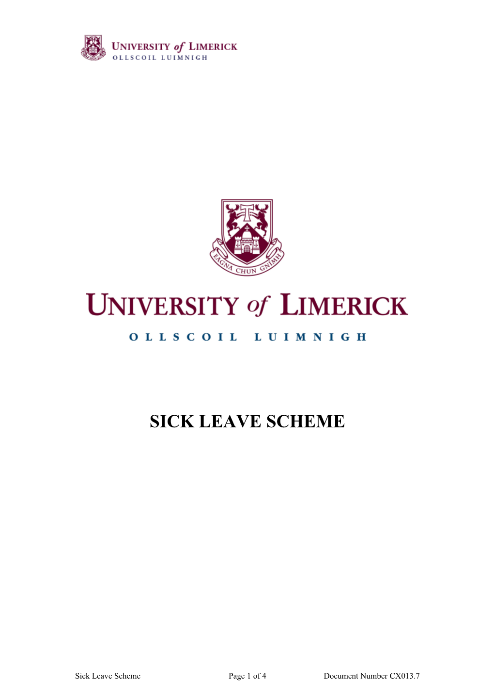 Sick Leave Scheme