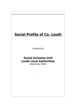Social Profile of Co