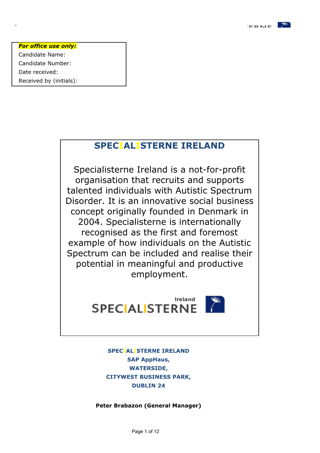 Specialisterne Ireland