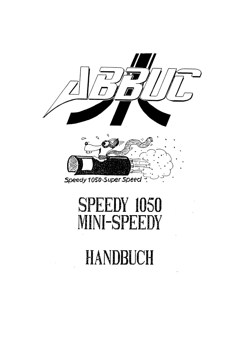 SPEEDY 1050 / Mini SPEEDY MANUAL (C) ABBUC