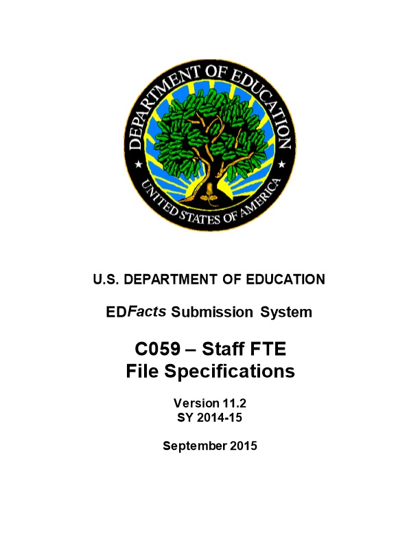 Staff FTE File Specifications