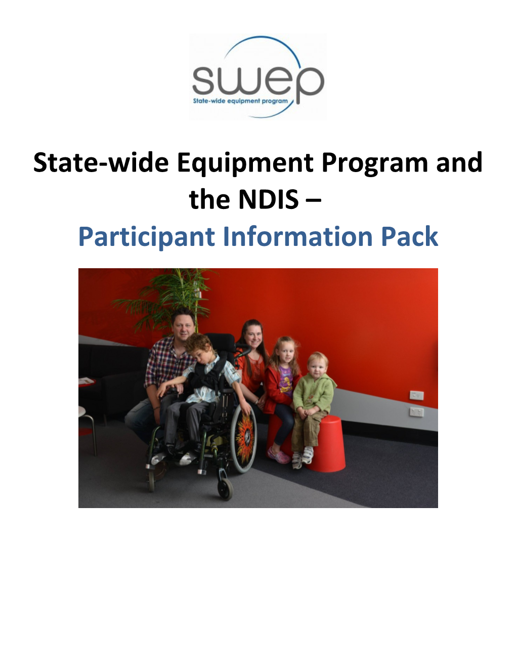 State-Wide Equipment Program and the NDIS