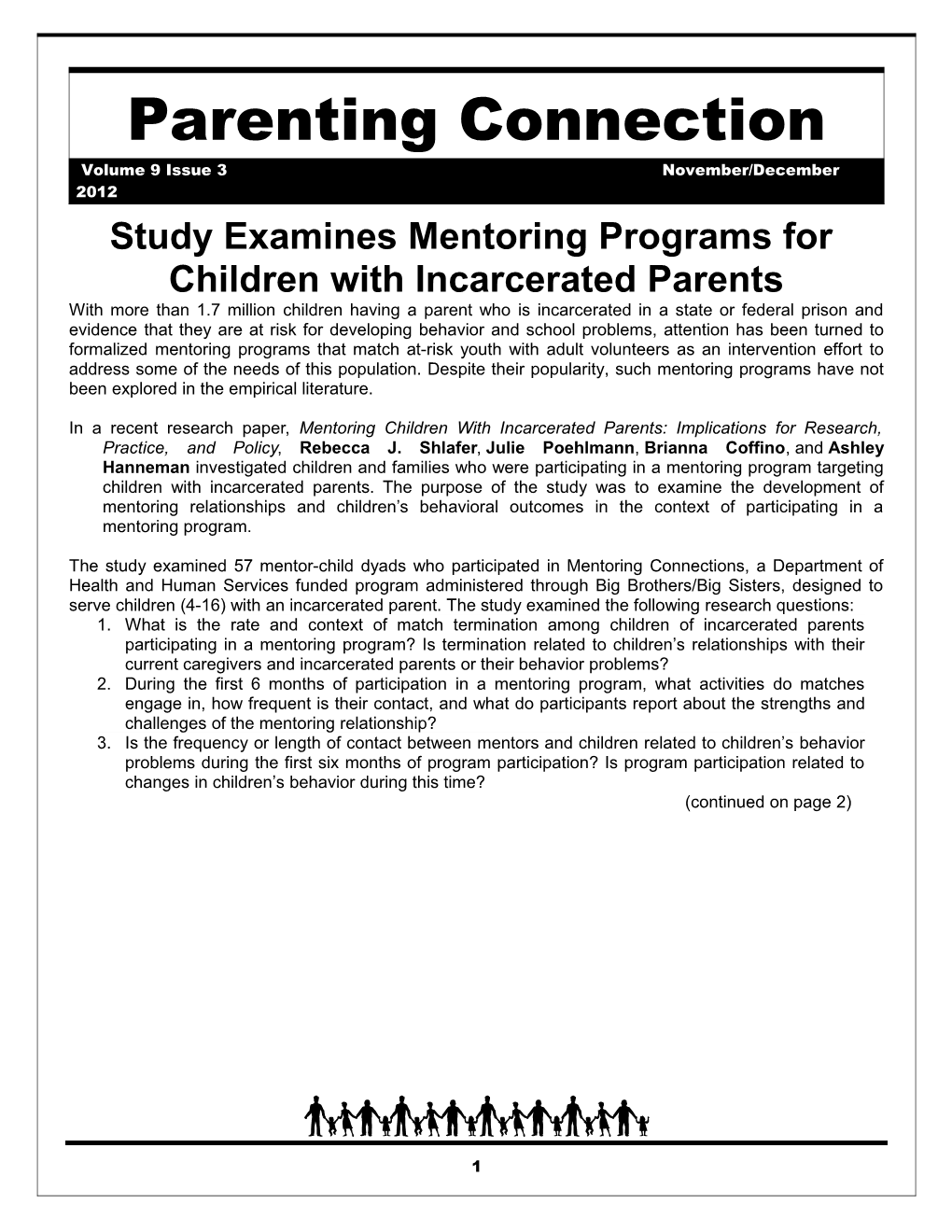 Study Examines Mentoring Programs For