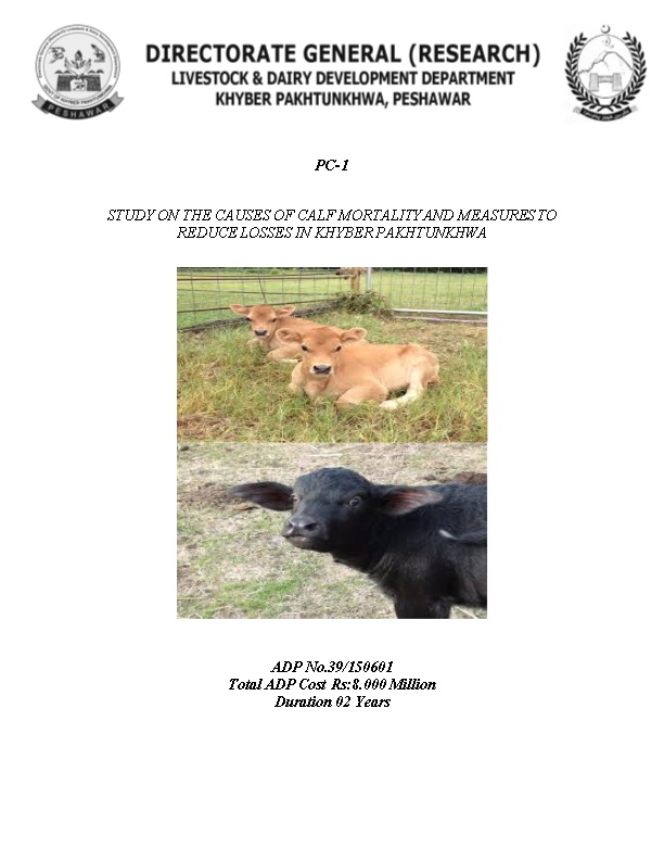 Study on the Causes of Calf Mortality and Measures to Reduce Losses in Khyber Pakhtunkhwa