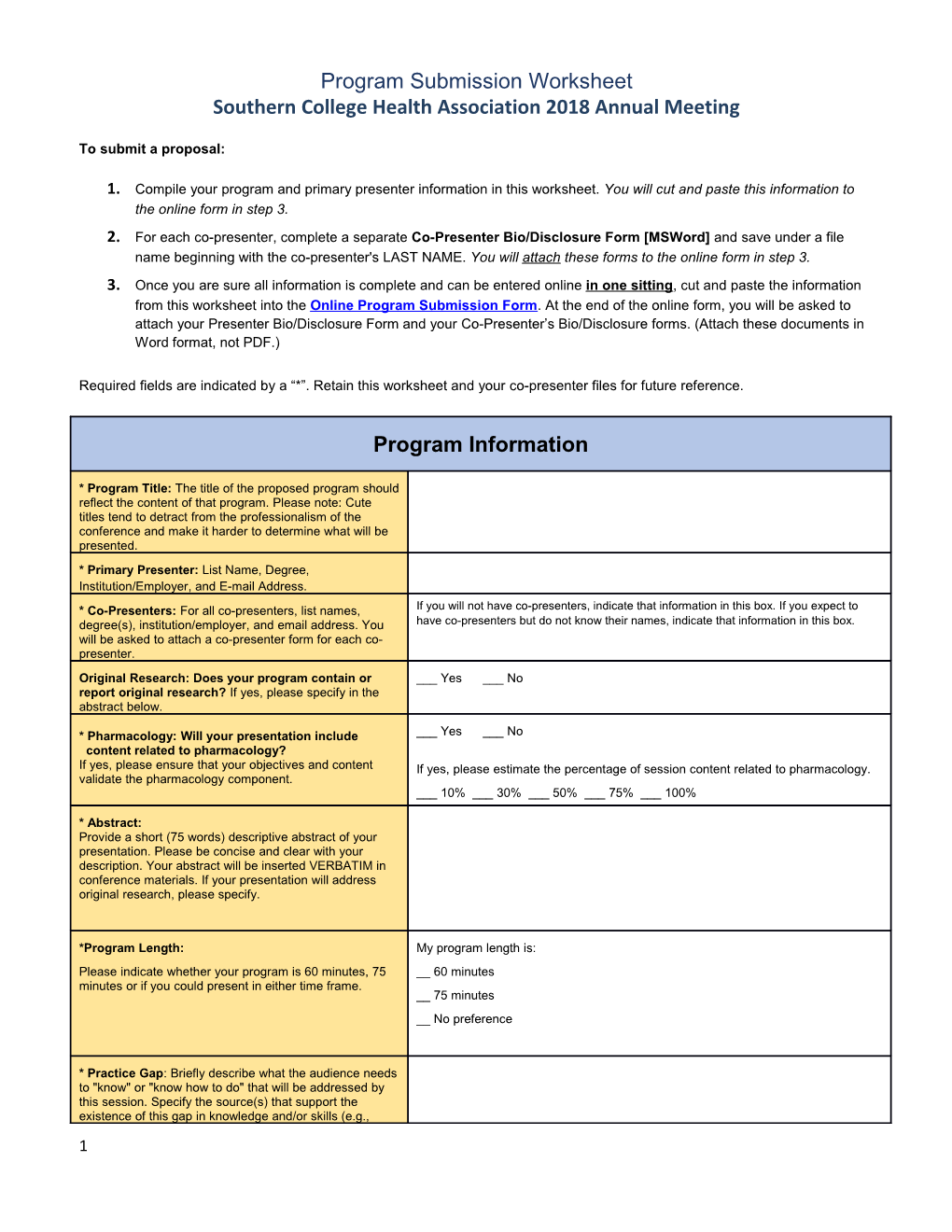 Summary of Revisions Made June 2010