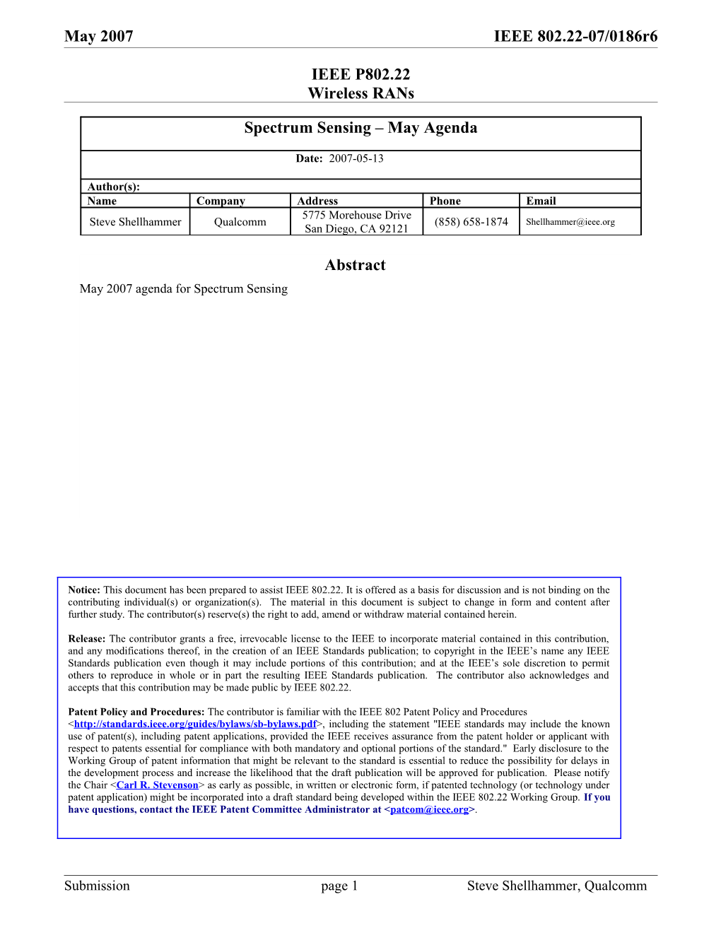 Summary of Simulation Results for the Sensing Techniques by Topic