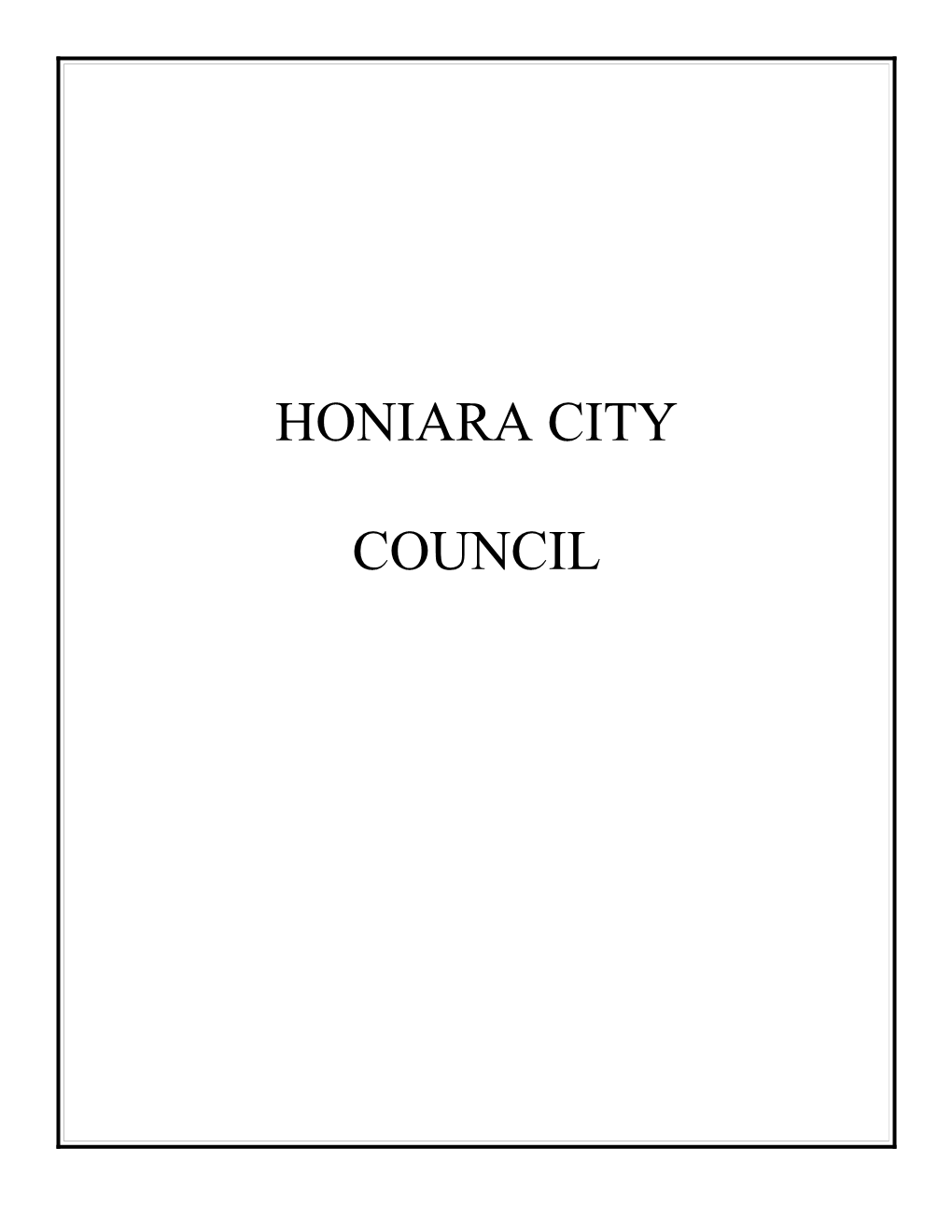 Table P01-1. Age, Sex, and Marital Status by Ward of Enumeration, Honiara City Council: 1999