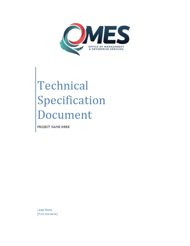 Technical Specification Document