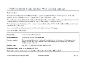 Terranova Homes & Care Limited - West Harbour Gardens